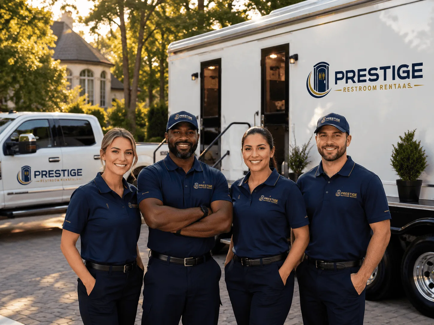 Trusted Luxury Portable Restrooms company in Valier, IL
